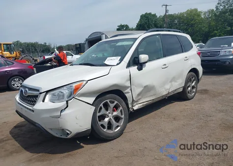 2015 Subaru Forester 2.5I Touring из США, поврежденный, VIN JF2SJAUCXFH435104